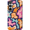 Midnight Color Splash | Abstract Retro
