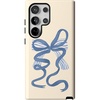 image:imageCasely Galaxy S24 Ultra Case  Ride The Wave  Pastel Rainbow Lined  Essential Slim DualLayer Protective DesignHeartstrings  Blue Bow