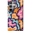 Midnight Color Splash | Abstract Retro