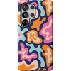 Midnight Color Splash | Abstract Retro