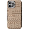 Mocha Ripple | Brown Waves