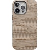 Mocha Ripple | Brown Waves
