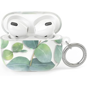 image:imageCasely Case Designed for AirPods 3  Beatles  One  AirPods 3Leaf Me Alone  Green Floral Print