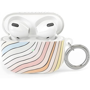 image:imageCasely Case Designed for AirPods 3  Beatles  One  AirPods 3Ride The Wave  Pastel Rainbow Lined