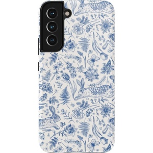 image:imageCasely Galaxy S22 Case  Blush Garden  Floral Doodle  Essential Slim DualLayer Protective DesignHop  Bloom  Bunny Toile