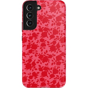 image:imageCasely Galaxy S22 Case  Blush Garden  Floral Doodle  Essential Slim DualLayer Protective DesignRose Garden  Red Aesthetic