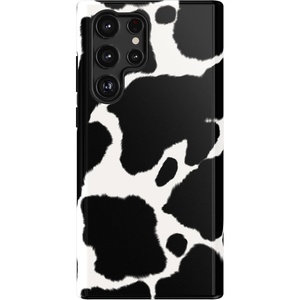 image:imageCasely Galaxy S22 Ultra Case  Cupids Canvas  Periwinkle Floral  Essential Slim DualLayer Protective DesignCurrent MOOd  Cow Print