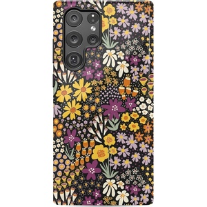 image:imageCasely Galaxy S22 Ultra Case  Cupids Canvas  Periwinkle Floral  Essential Slim DualLayer Protective DesignFalling for You  Plum Floral