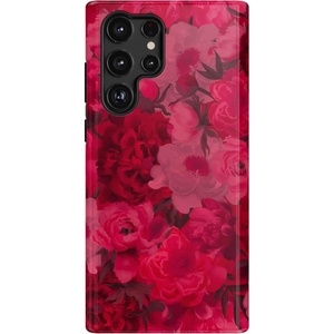 image:imageCasely Galaxy S22 Ultra Case  Cupids Canvas  Periwinkle Floral  Essential Slim DualLayer Protective DesignRomance Novel  Moody Floral