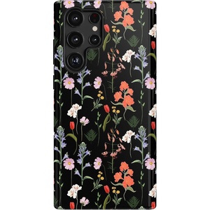 image:imageCasely Galaxy S22 Ultra Case  Cupids Canvas  Periwinkle Floral  Essential Slim DualLayer Protective DesignSecret Garden  Mixed Floral