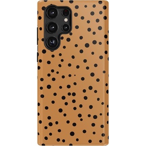 image:imageCasely Galaxy S22 Ultra Case  Cupids Canvas  Periwinkle Floral  Essential Slim DualLayer Protective DesignSpot On  Dotted Animal Print