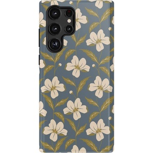 image:imageCasely Galaxy S22 Ultra Case  Cupids Canvas  Periwinkle Floral  Essential Slim DualLayer Protective DesignThe Boyfriend Collection  Leid Back