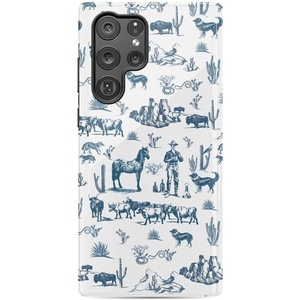 image:imageCasely Galaxy S22 Ultra Case  Cupids Canvas  Periwinkle Floral  Essential Slim DualLayer Protective DesignWild West Adventure  Desert