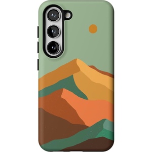 image:imageCasely Galaxy S23 Case  Love Wins  Pride  Essential Slim DualLayer Protective DesignEndless Peaks  Colorblock Mountain