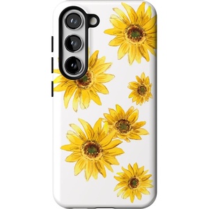 image:imageCasely Galaxy S23 Case  Love Wins  Pride  Essential Slim DualLayer Protective DesignGolden Garden  Yellow Sunflower