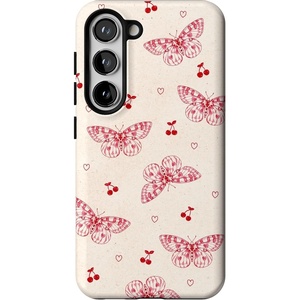image:imageCasely Galaxy S23 Case  Love Wins  Pride  Essential Slim DualLayer Protective DesignHeart Flutters  Butterfly