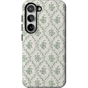 image:imageCasely Galaxy S23 Case  Love Wins  Pride  Essential Slim DualLayer Protective DesignSage Tapestry  Floral Vines