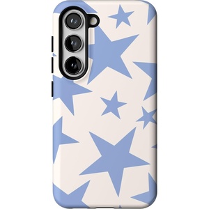 image:imageCasely Galaxy S23 Case  Love Wins  Pride  Essential Slim DualLayer Protective DesignStars Align  Blue  White Stars