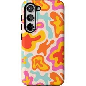 image:imageCasely Galaxy S23 Case  Love Wins  Pride  Essential Slim DualLayer Protective DesignTropical Color Splash  Abstract Retro