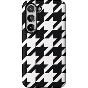 image:imageCasely Galaxy S23 Plus Case  Amalfi Aperitivo  Dolce Vita  Essential Slim DualLayer Protective DesignHoundstooth  High Contrast Design