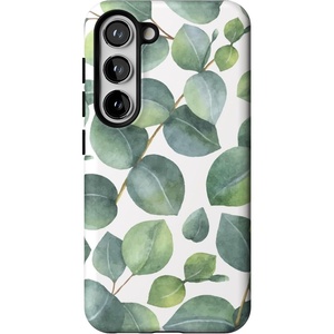 image:imageCasely Galaxy S23 Plus Case  Amalfi Aperitivo  Dolce Vita  Essential Slim DualLayer Protective DesignLeaf Me Alone  Green Floral Print