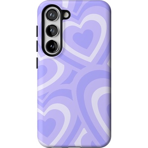 image:imageCasely Galaxy S23 Plus Case  Amalfi Aperitivo  Dolce Vita  Essential Slim DualLayer Protective DesignLove Song  Lavender Heart