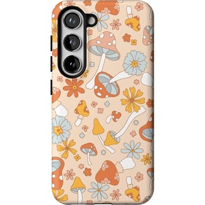 image:imageCasely Galaxy S23 Plus Case  Amalfi Aperitivo  Dolce Vita  Essential Slim DualLayer Protective DesignMushroom Magic  Retro Floral