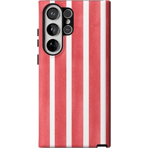 image:imageCasely Galaxy S23 Ultra Case  Fit Check  Neutral Checkerboard  Essential Slim DualLayer Protective DesignEast Coast Summer  Red Stripes