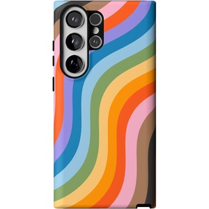 image:imageCasely Galaxy S23 Ultra Case  Fit Check  Neutral Checkerboard  Essential Slim DualLayer Protective DesignLove for All  Rainbow Pride