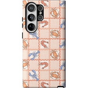 image:imageCasely Galaxy S23 Ultra Case  Fit Check  Neutral Checkerboard  Essential Slim DualLayer Protective DesignOn the Cape  Coastal Summer