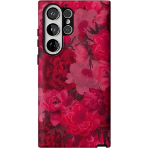 image:imageCasely Galaxy S23 Ultra Case  Fit Check  Neutral Checkerboard  Essential Slim DualLayer Protective DesignRomance Novel  Moody Floral
