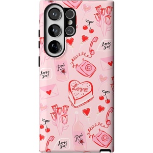 image:imageCasely Galaxy S23 Ultra Case  Fit Check  Neutral Checkerboard  Essential Slim DualLayer Protective DesignThats Amore  Valentines