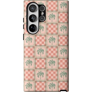 image:imageCasely Galaxy S23 Ultra Case  Fit Check  Neutral Checkerboard  Essential Slim DualLayer Protective DesignThe Social Club  Palm Beach
