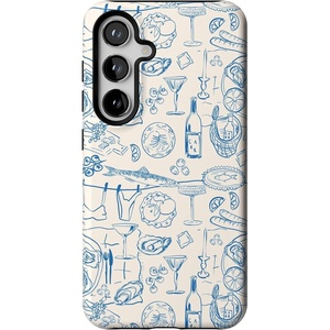image:imageCasely Galaxy S24 Case  Pura Vida  Coastal Checkers  Essential Slim DualLayer Protective DesignAmalfi Aperitivo  Dolce Vita
