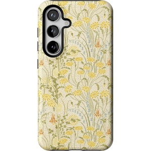 image:imageCasely Galaxy S24 Case  Pura Vida  Coastal Checkers  Essential Slim DualLayer Protective DesignBoho Blooms  Golden Floral
