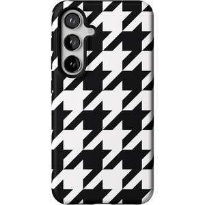 image:imageCasely Galaxy S24 Case  Pura Vida  Coastal Checkers  Essential Slim DualLayer Protective DesignHoundstooth  High Contrast Design