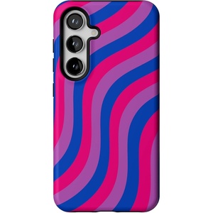 image:imageCasely Galaxy S24 Case  Pura Vida  Coastal Checkers  Essential Slim DualLayer Protective DesignLove Wins  Pride