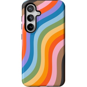 image:imageCasely Galaxy S24 Case  Pura Vida  Coastal Checkers  Essential Slim DualLayer Protective DesignLove for All  Rainbow Pride