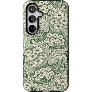 image:imageCasely Galaxy S24 Case  Pura Vida  Coastal Checkers  Essential Slim DualLayer Protective DesignMystic Meadow  Green Gardens