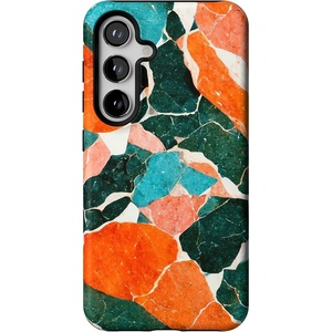 image:imageCasely Galaxy S24 Case  Pura Vida  Coastal Checkers  Essential Slim DualLayer Protective DesignOf Quartz  Sculpted Marble