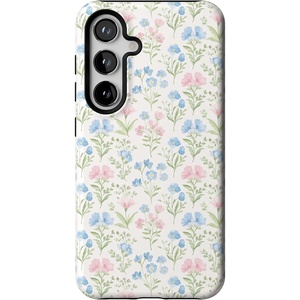 image:imageCasely Galaxy S24 Case  Pura Vida  Coastal Checkers  Essential Slim DualLayer Protective DesignPastel Garden  Sunday Best