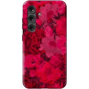 image:imageCasely Galaxy S24 Case  Pura Vida  Coastal Checkers  Essential Slim DualLayer Protective DesignRomance Novel  Moody Floral