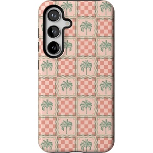 image:imageCasely Galaxy S24 Case  Pura Vida  Coastal Checkers  Essential Slim DualLayer Protective DesignThe Social Club  Palm Beach