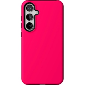image:imageCasely Galaxy S24 Case  Pura Vida  Coastal Checkers  Essential Slim DualLayer Protective DesignThink Pink  Solid Neon Pink