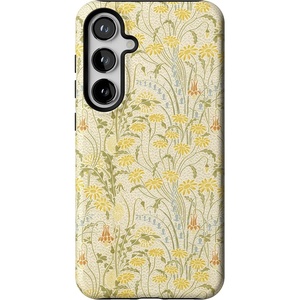 image:imageCasely Galaxy S24 Plus Case  The Boyfriend Collection  Slate Blue  Essential Slim DualLayer Protective DesignBoho Blooms  Golden Floral