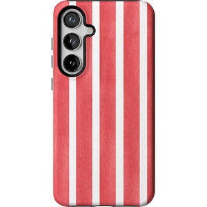 image:imageCasely Galaxy S24 Plus Case  The Boyfriend Collection  Slate Blue  Essential Slim DualLayer Protective DesignEast Coast Summer  Red Stripes