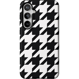 image:imageCasely Galaxy S24 Plus Case  The Boyfriend Collection  Slate Blue  Essential Slim DualLayer Protective DesignHoundstooth  High Contrast Design