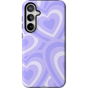 image:imageCasely Galaxy S24 Plus Case  The Boyfriend Collection  Slate Blue  Essential Slim DualLayer Protective DesignLove Song  Lavender Heart