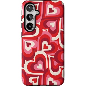 image:imageCasely Galaxy S24 Plus Case  The Boyfriend Collection  Slate Blue  Essential Slim DualLayer Protective DesignLove Song Remix  Ombre Hearts