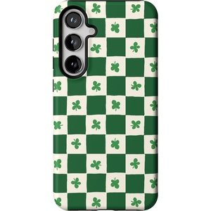 image:imageCasely Galaxy S24 Plus Case  The Boyfriend Collection  Slate Blue  Essential Slim DualLayer Protective DesignLucky You  Shamrock